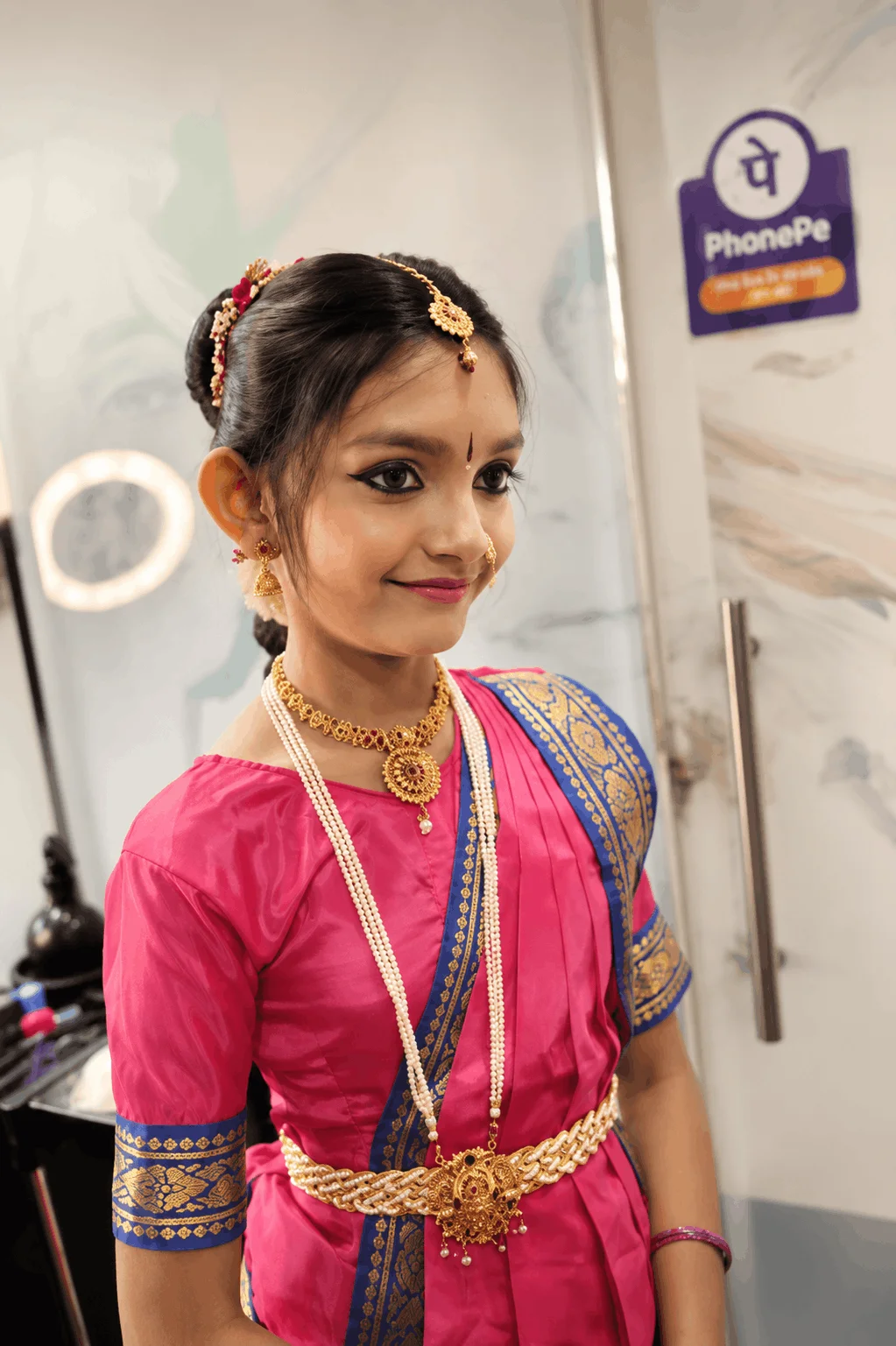 Traditional makeover at Veena'z hair and beauty studio Pune