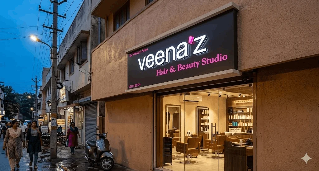 Veena'z Hair and Beauty Studio storefront